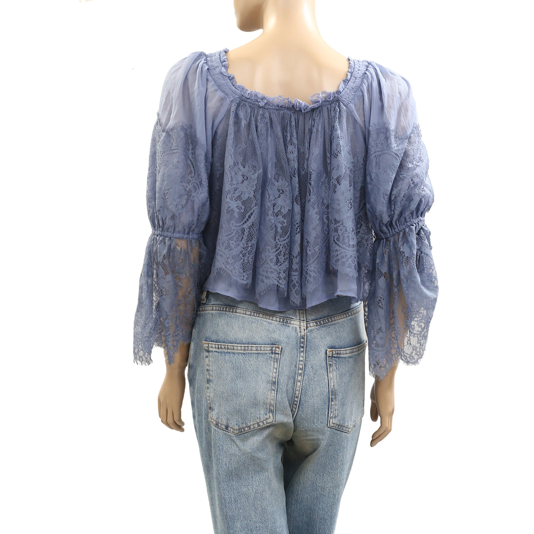Free People Fairy Girl Blouse Top