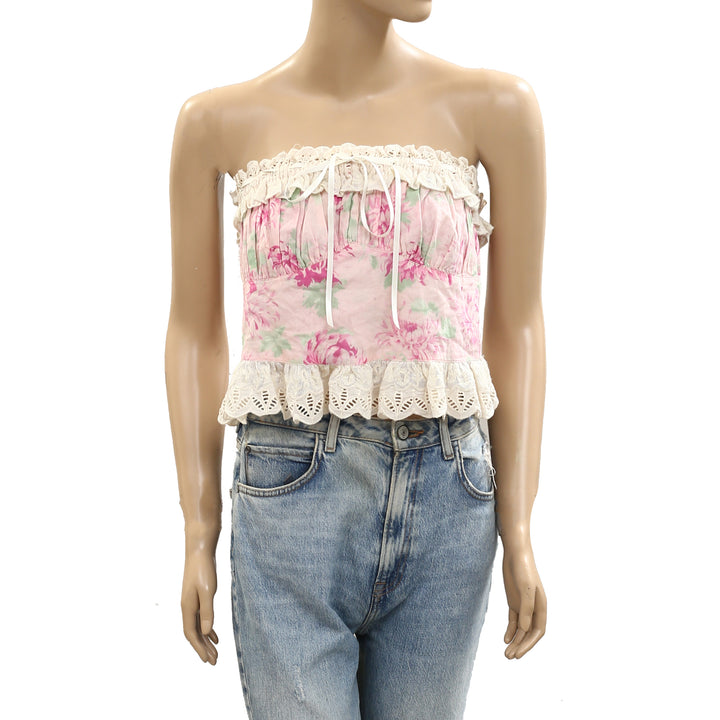 Free People Dolly Tube Cropped Top