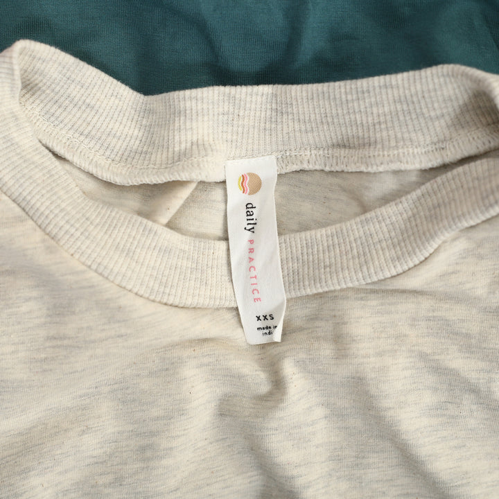 Anthropologie Daily Practice Colorblock Side-Ruched Mini Dress