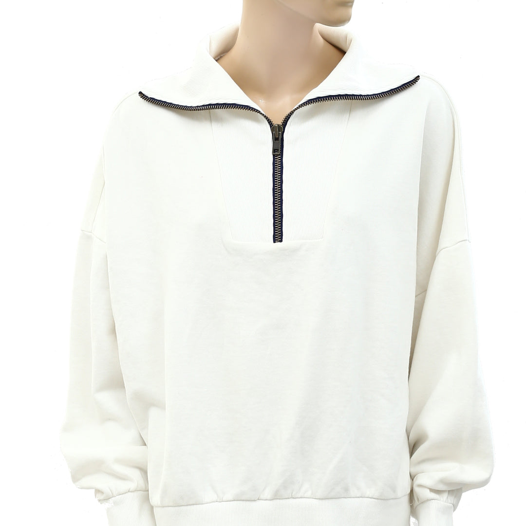 Free People FP Movement Zip-Up Pullover Top