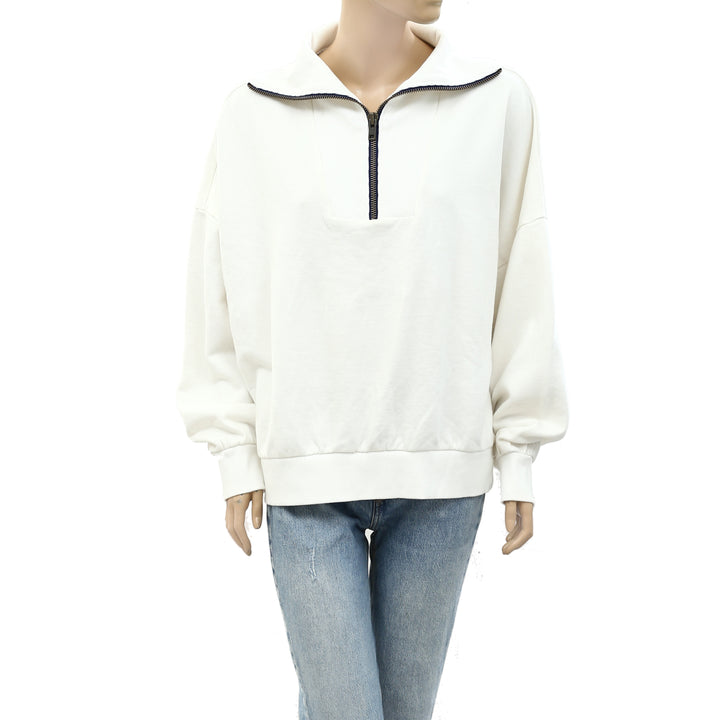 Free People FP Movement Zip-Up Pullover Top