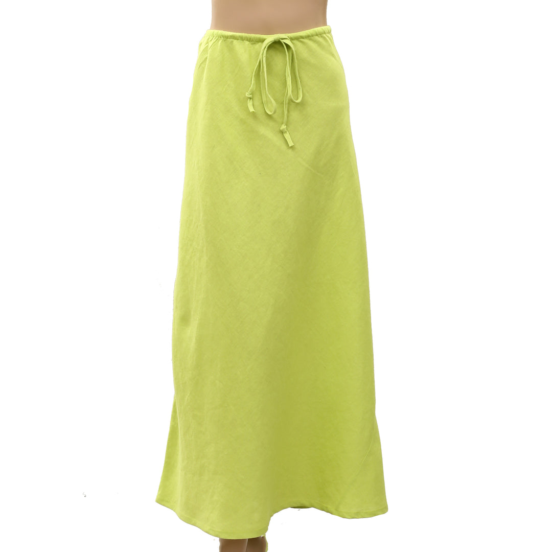 Free People Free-Est Sandshell Linen Kayla Convertible Dress Maxi Skirt