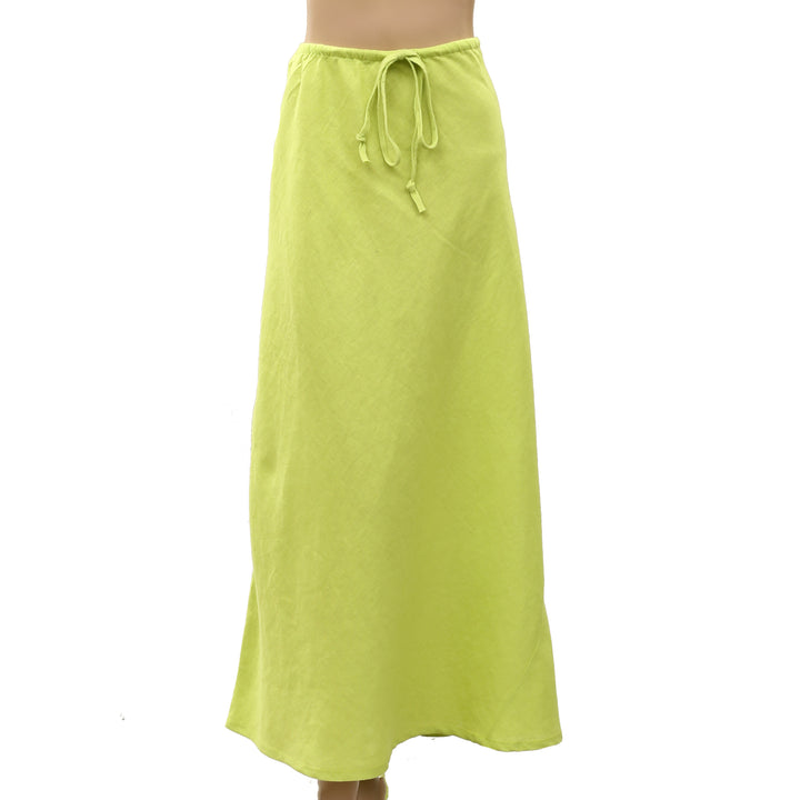 Free People Free-Est Sandshell Linen Kayla Convertible Dress Maxi Skirt