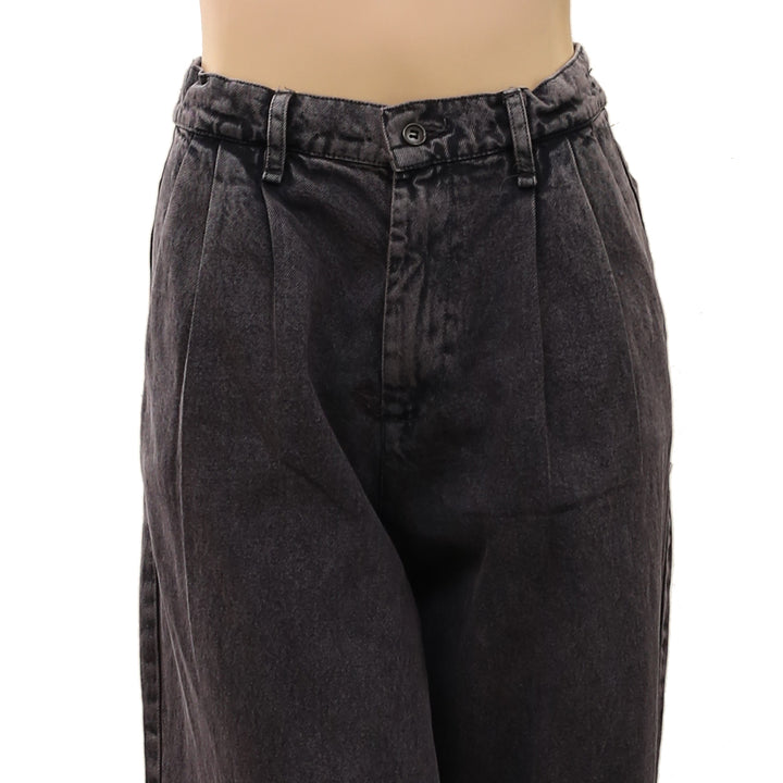 Free People Women's Denim Wide-leg Pants