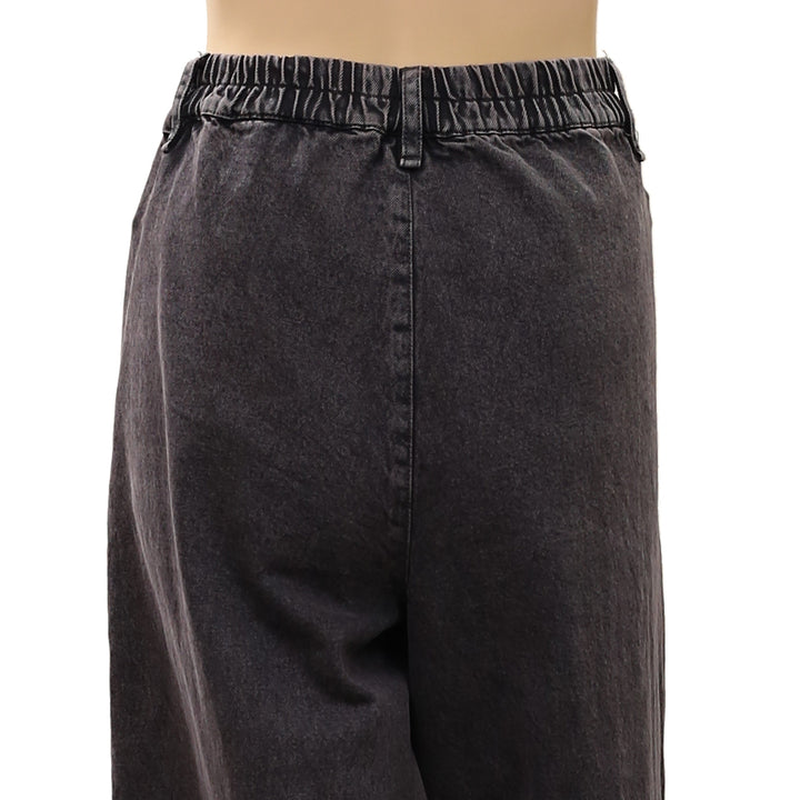 Free People Women's Denim Wide-leg Pants