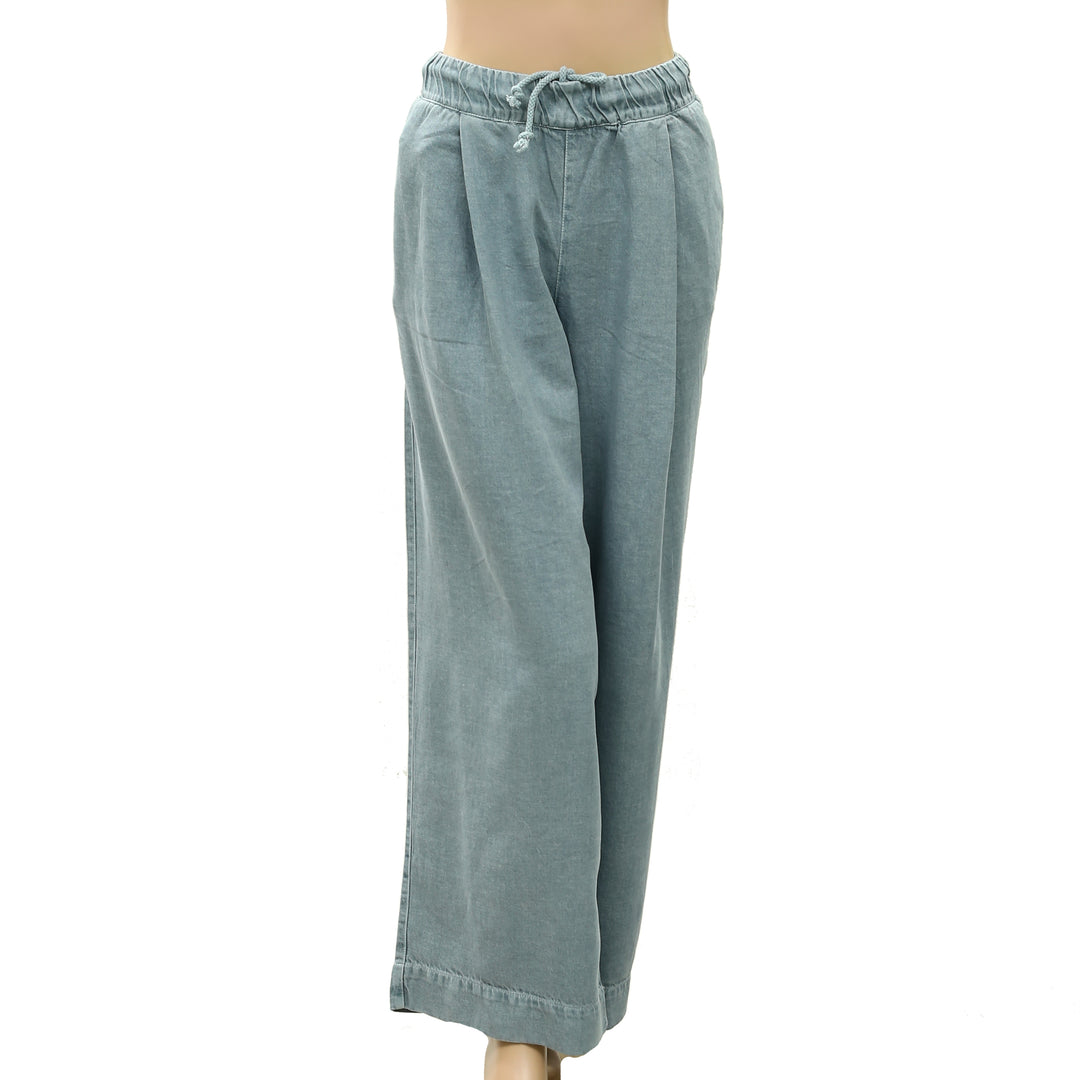 Free People Women's Tidal Moon Low-Rise Pull-On Trouser Pants