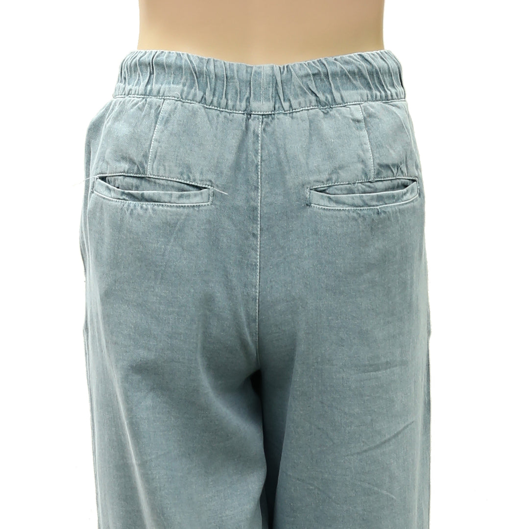 Free People Women's Tidal Moon Low-Rise Pull-On Trouser Pants