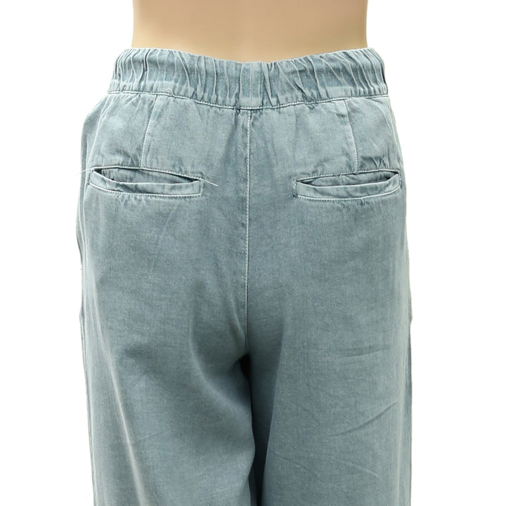 Free People Women's Tidal Moon Low-Rise Pull-On Trouser Pants