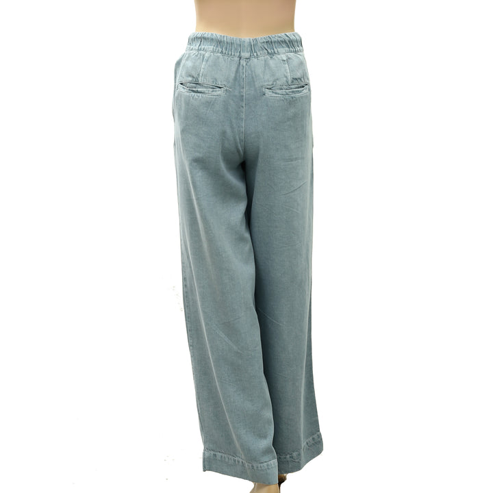 Free People Women's Tidal Moon Low-Rise Pull-On Trouser Pants