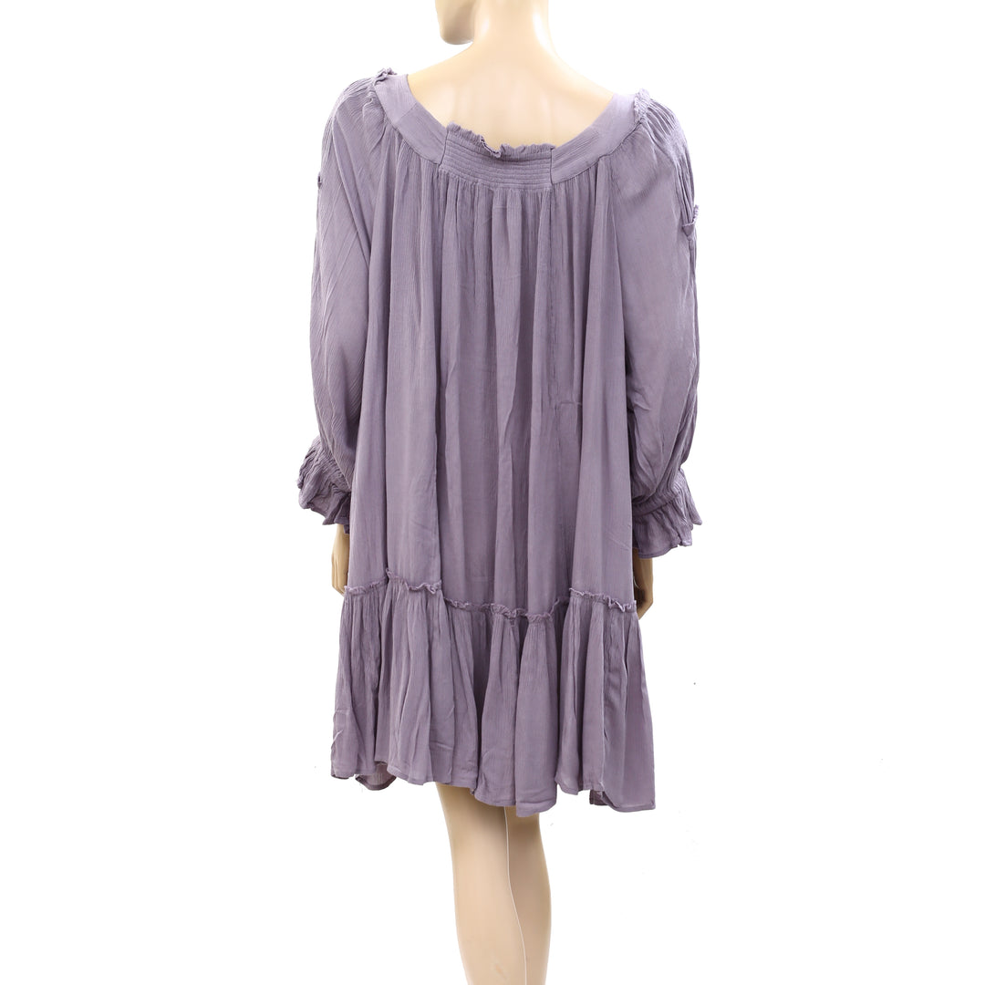 Free People Sea Ya There Mini Dress