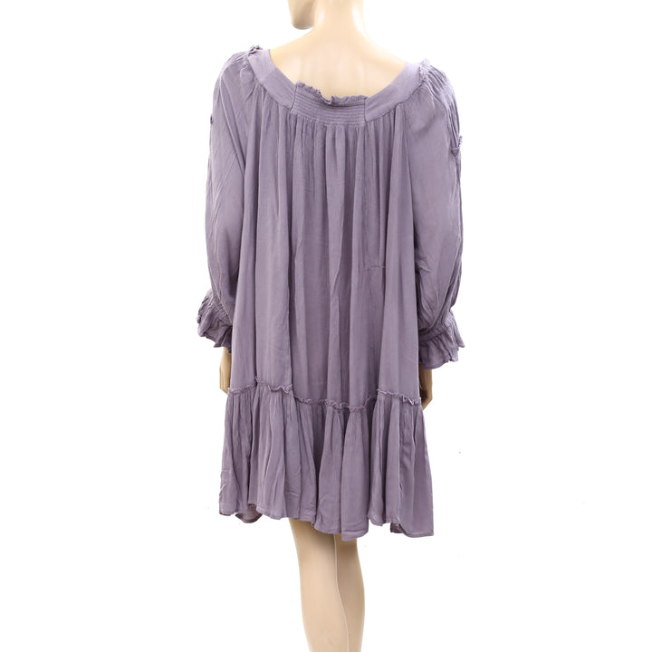 Free People Sea Ya There Mini Dress