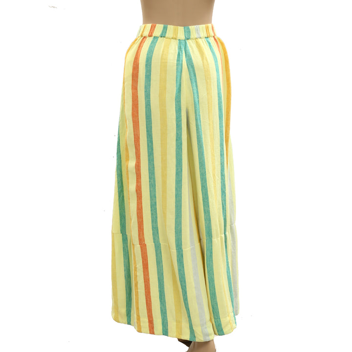 Free People Free-est Vacay Rhythm Striped Print Trousers Pants