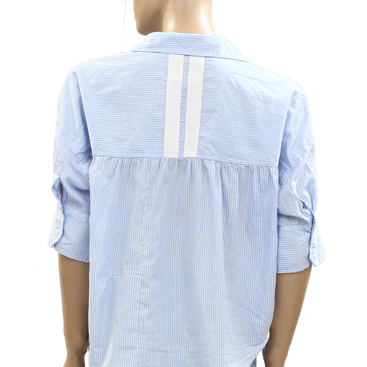 Maeve Anthropologie Buttondown Shirt Blouse Top