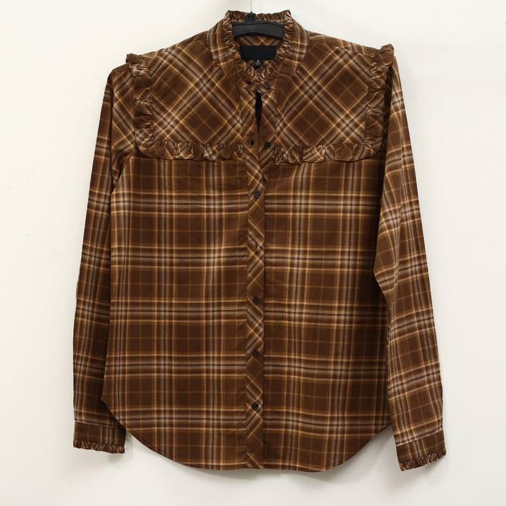 Nili Lotan Celina Blouse Shirt Top