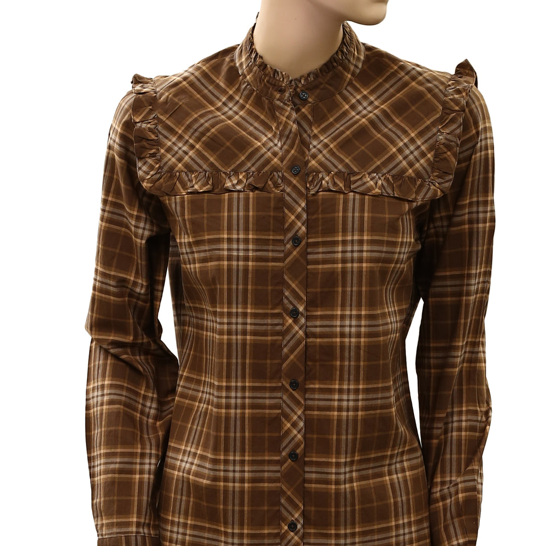 Nili Lotan Celina Blouse Shirt Top