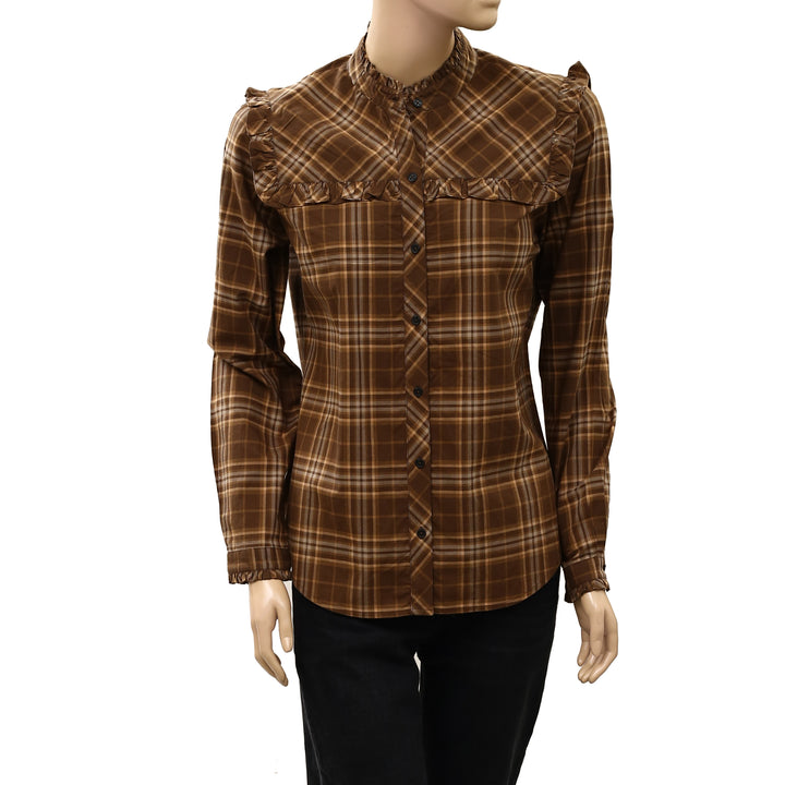 Nili Lotan Celina Blouse Shirt Top