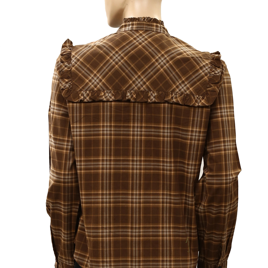 Nili Lotan Celina Blouse Shirt Top