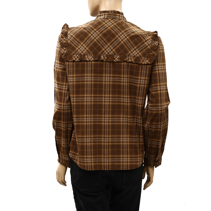 Nili Lotan Celina Blouse Shirt Top