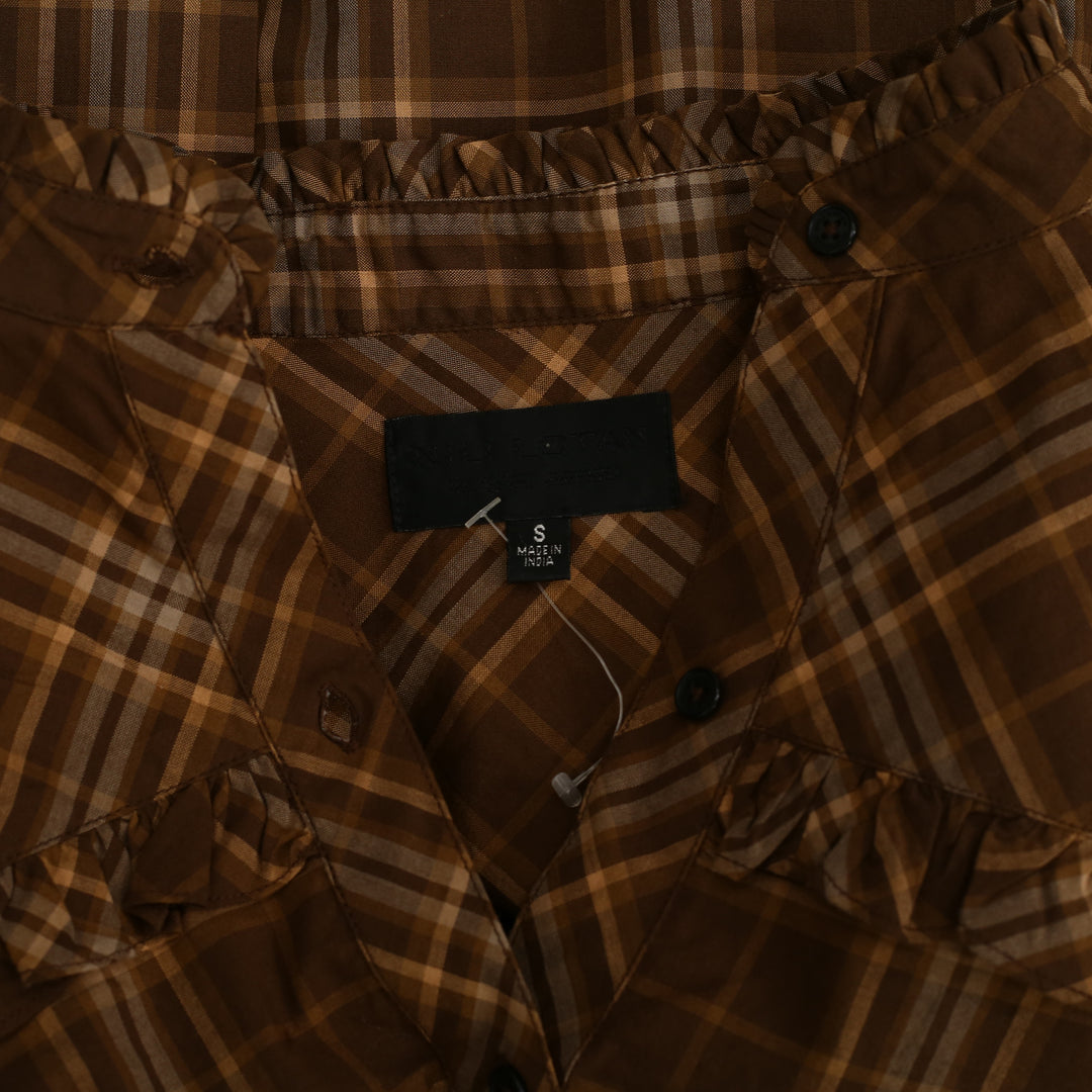 Nili Lotan Celina Blouse Shirt Top
