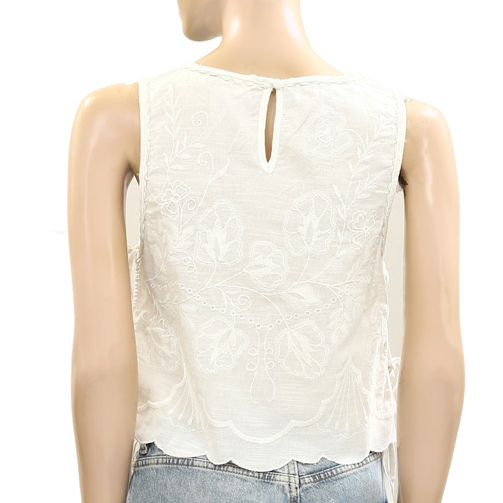Free People Faded Gardens Tank Cropped Top