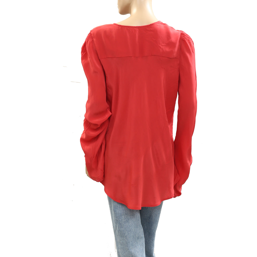 Free people Bali Ariel Tunic Tie Top