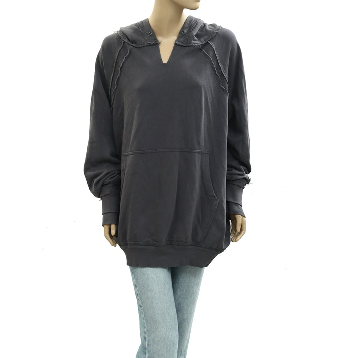 Free People We The Free Hoodie Sweatshirt Top