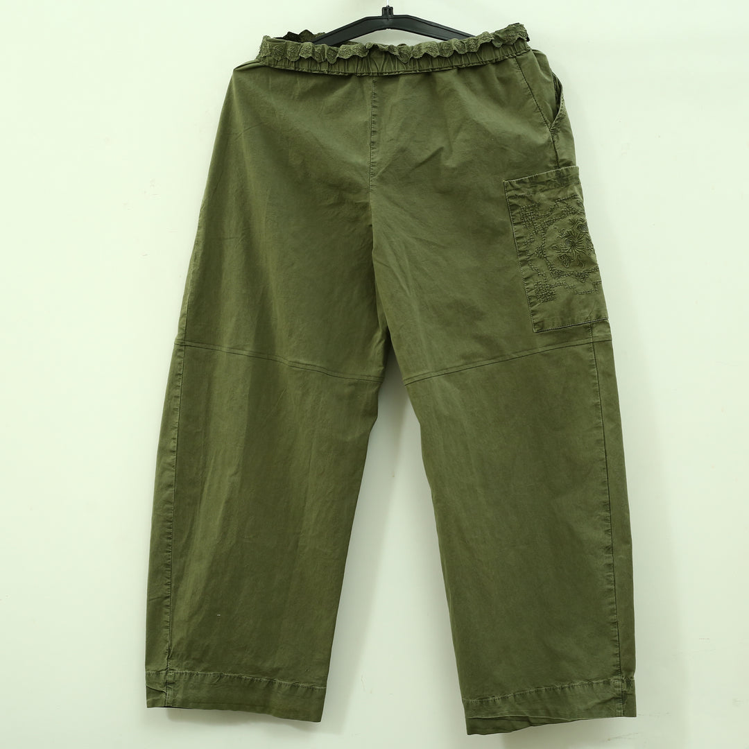By Anthropologie Vintage Foldover Pants