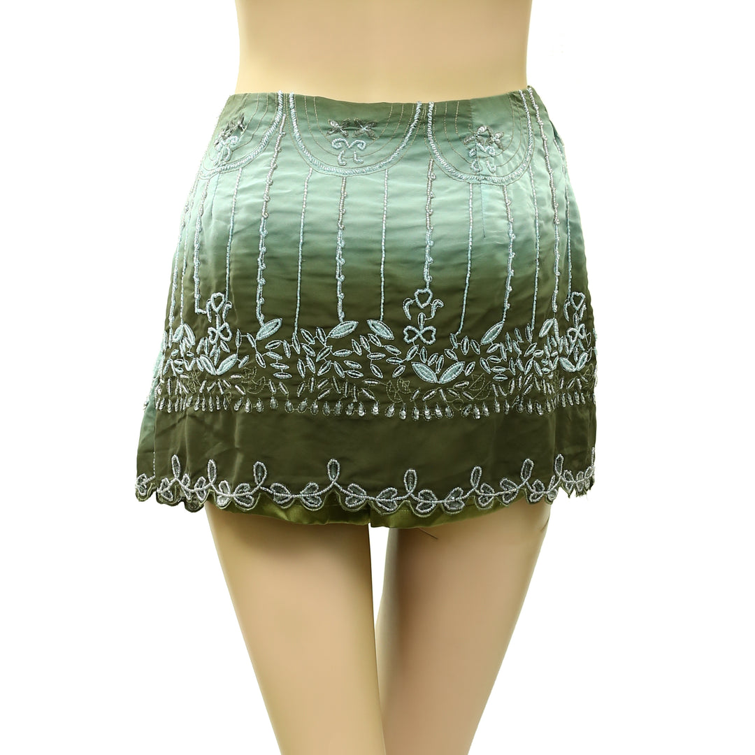 Free People Lala Beaded Skort