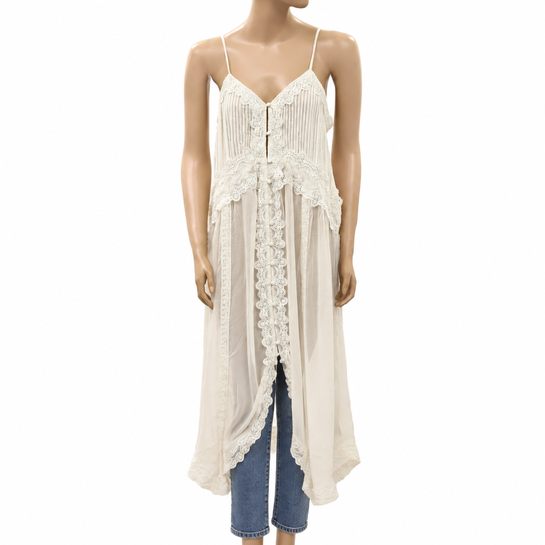 Free People Snowbird Maxi Top