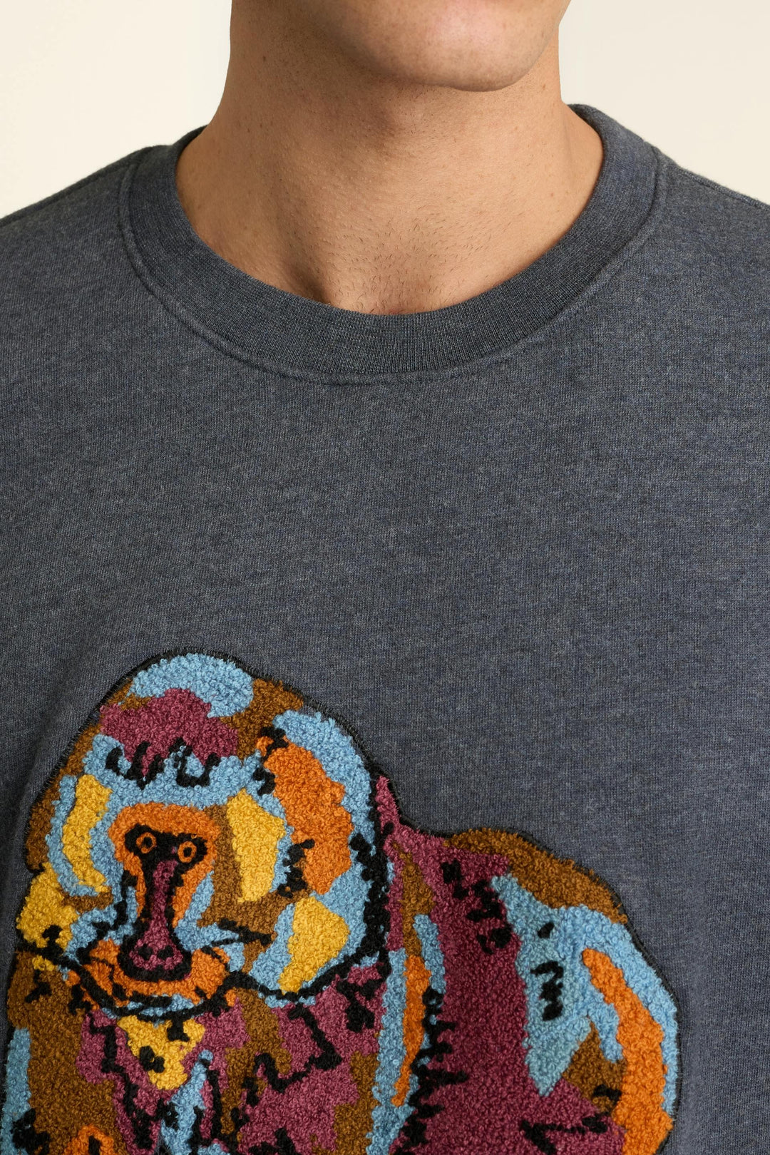 BONOBOS Critter Supersoft Fleece Crew Sweater