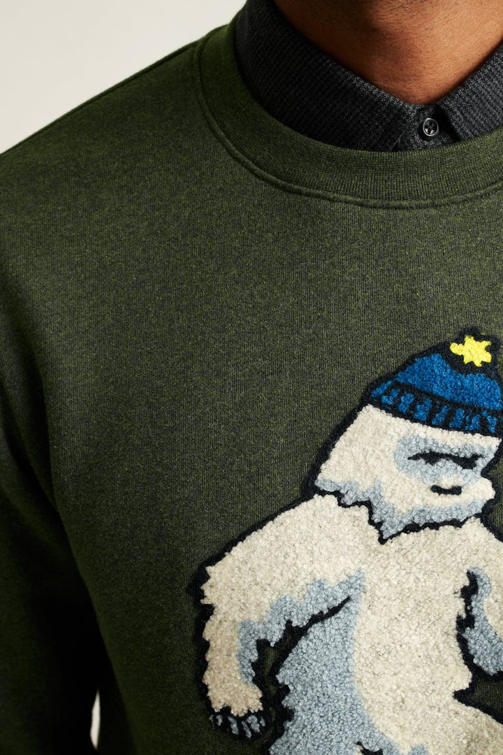 BONOBOS Critter Supersoft Fleece Crew Sweater