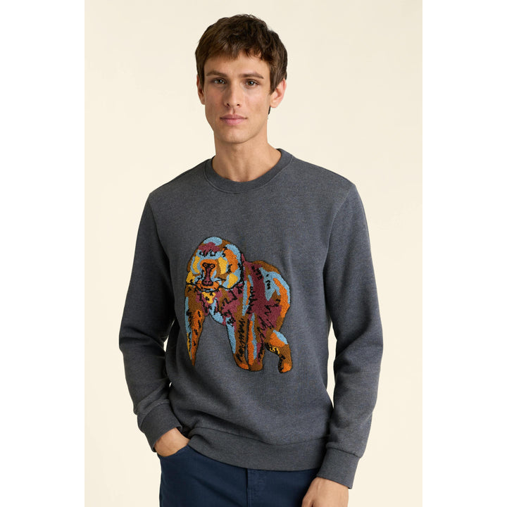 BONOBOS Critter Supersoft Fleece Crew Sweater
