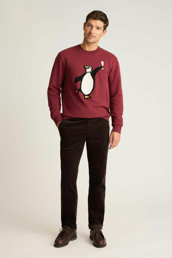 BONOBOS Critter Supersoft Fleece Crew Sweater