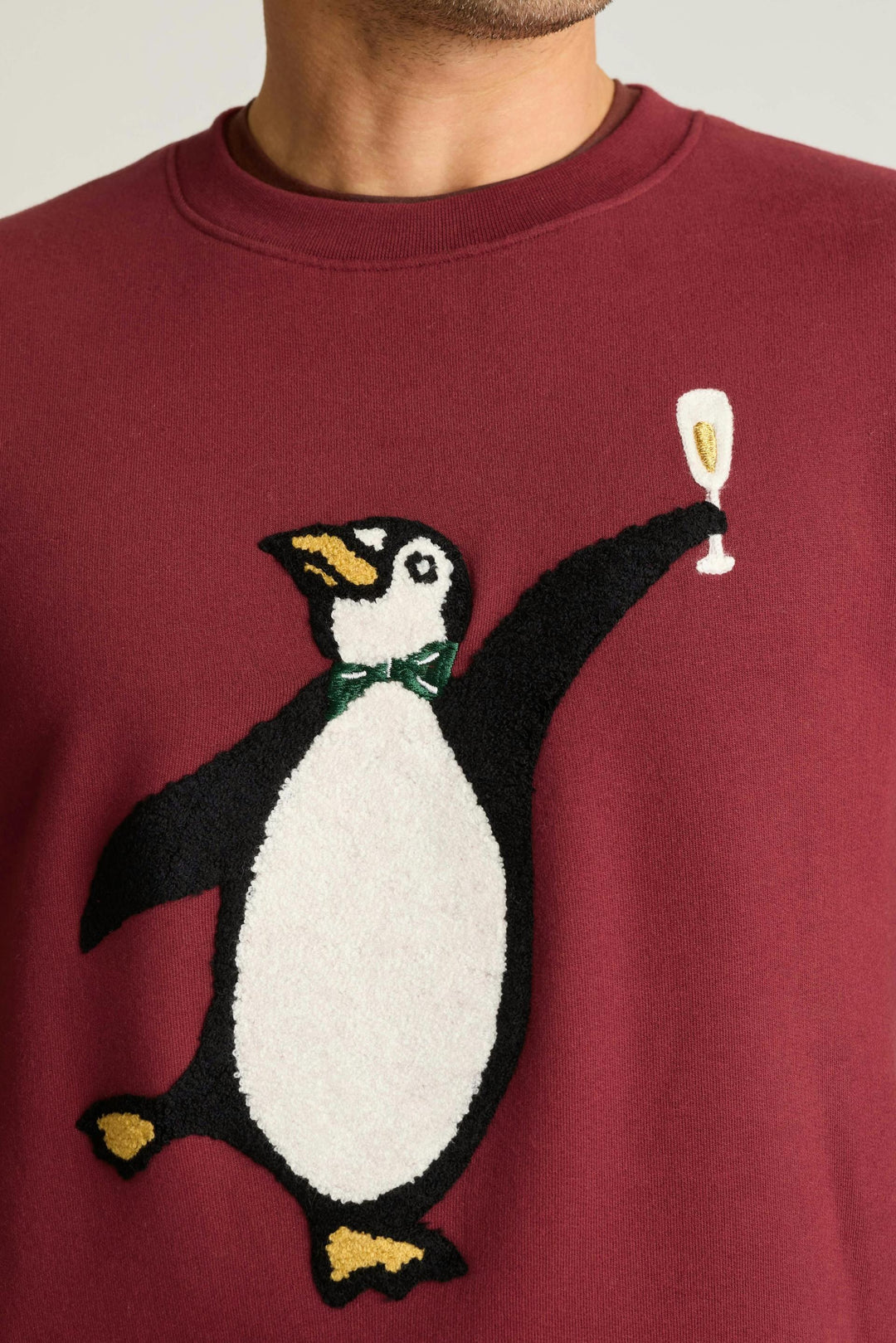 BONOBOS Critter Supersoft Fleece Crew Sweater