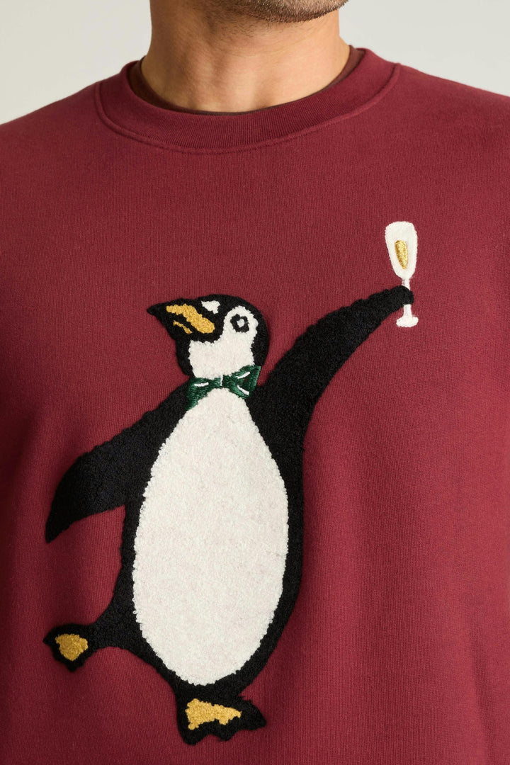 BONOBOS Critter Supersoft Fleece Crew Sweater