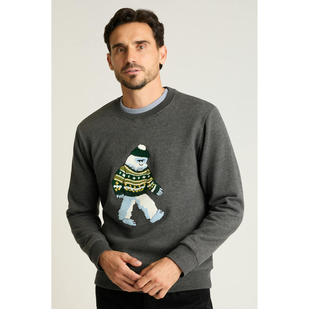BONOBOS Critter Supersoft Fleece Crew Sweater