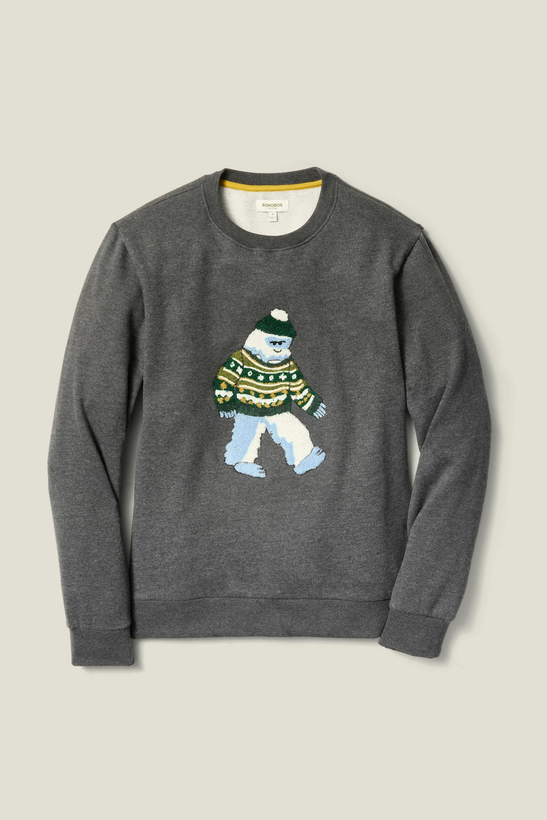 BONOBOS Critter Supersoft Fleece Crew Sweater