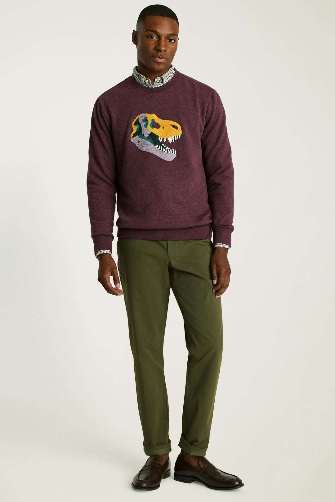 BONOBOS Critter Supersoft Fleece Crew Sweater