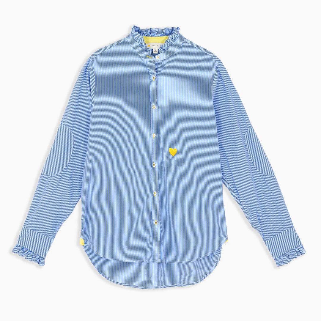 Kerri Rosenthal Mia Shirt Ruffles Tunic Top