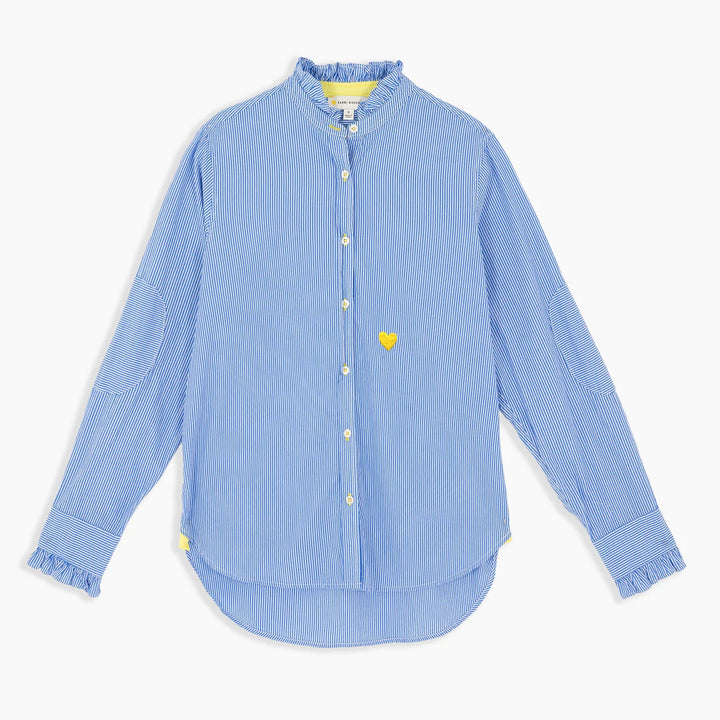 Kerri Rosenthal Mia Shirt Ruffles Tunic Top