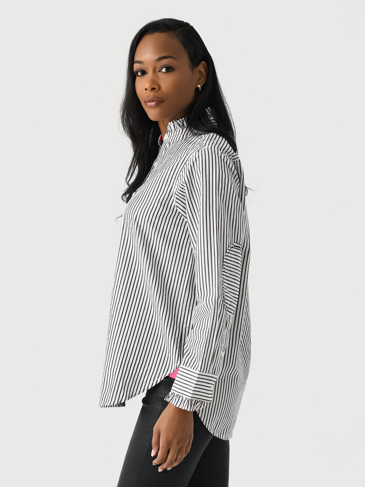 Kerri Rosenthal Mia Shirt Ruffles Tunic Top