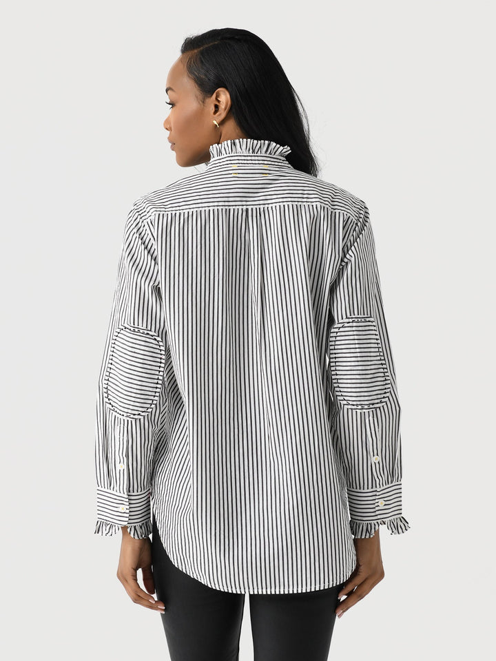 Kerri Rosenthal Mia Shirt Ruffles Tunic Top