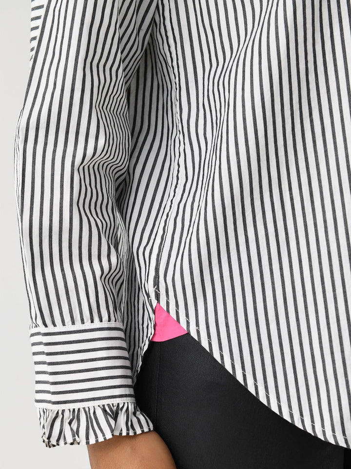 Kerri Rosenthal Mia Shirt Ruffles Tunic Top