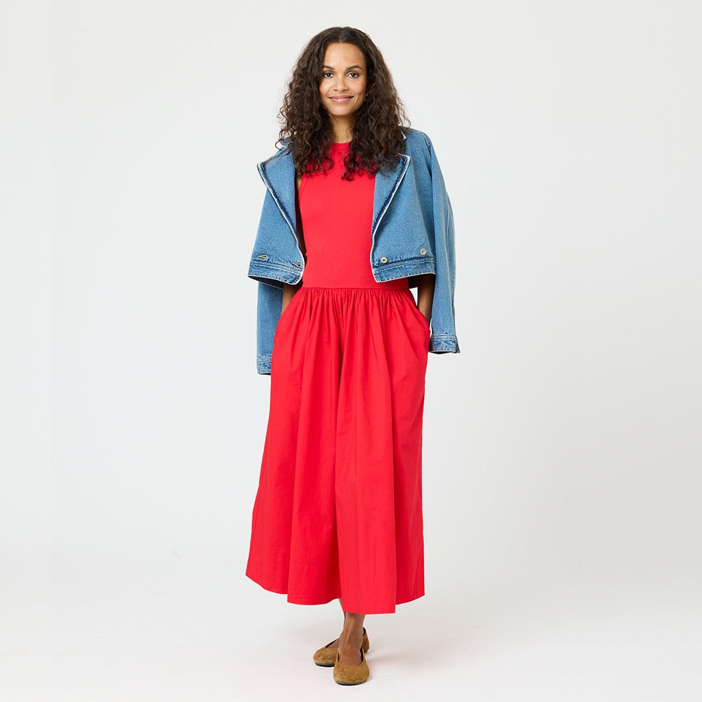 Kerri Rosenthal Tank Midi Dress