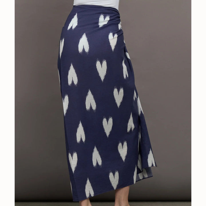 Kerri Rosenthal Roper Ikat Heart Sarong