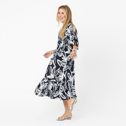 Kerri Rosenthal Harbor Sing Sing Midi Dress