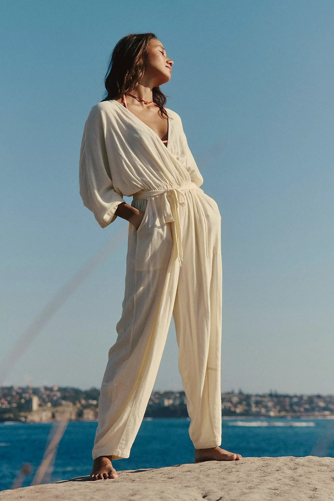 Free People Free-est Khai One-Piece Overalls Jumpsuit