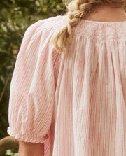 The Great The Smocked Sleep Blouse Top