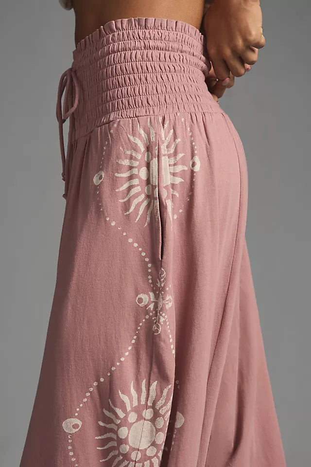 Daily Practice by Anthropologie Smocked Balloon Pants