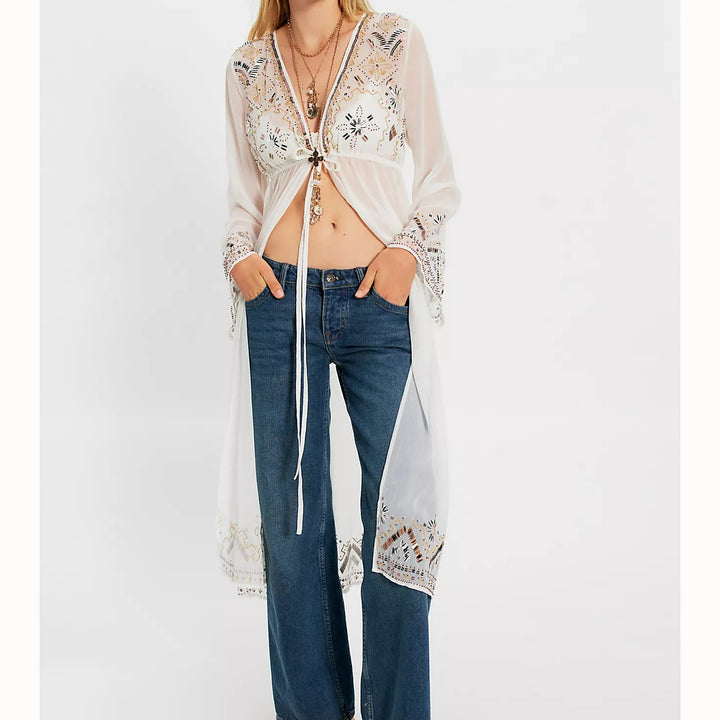 Free People Mirabella Maxi Top